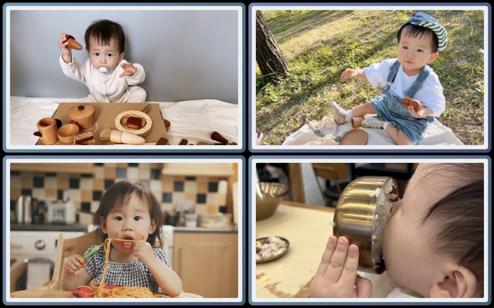 온기 액자 — 꼴라주 화면